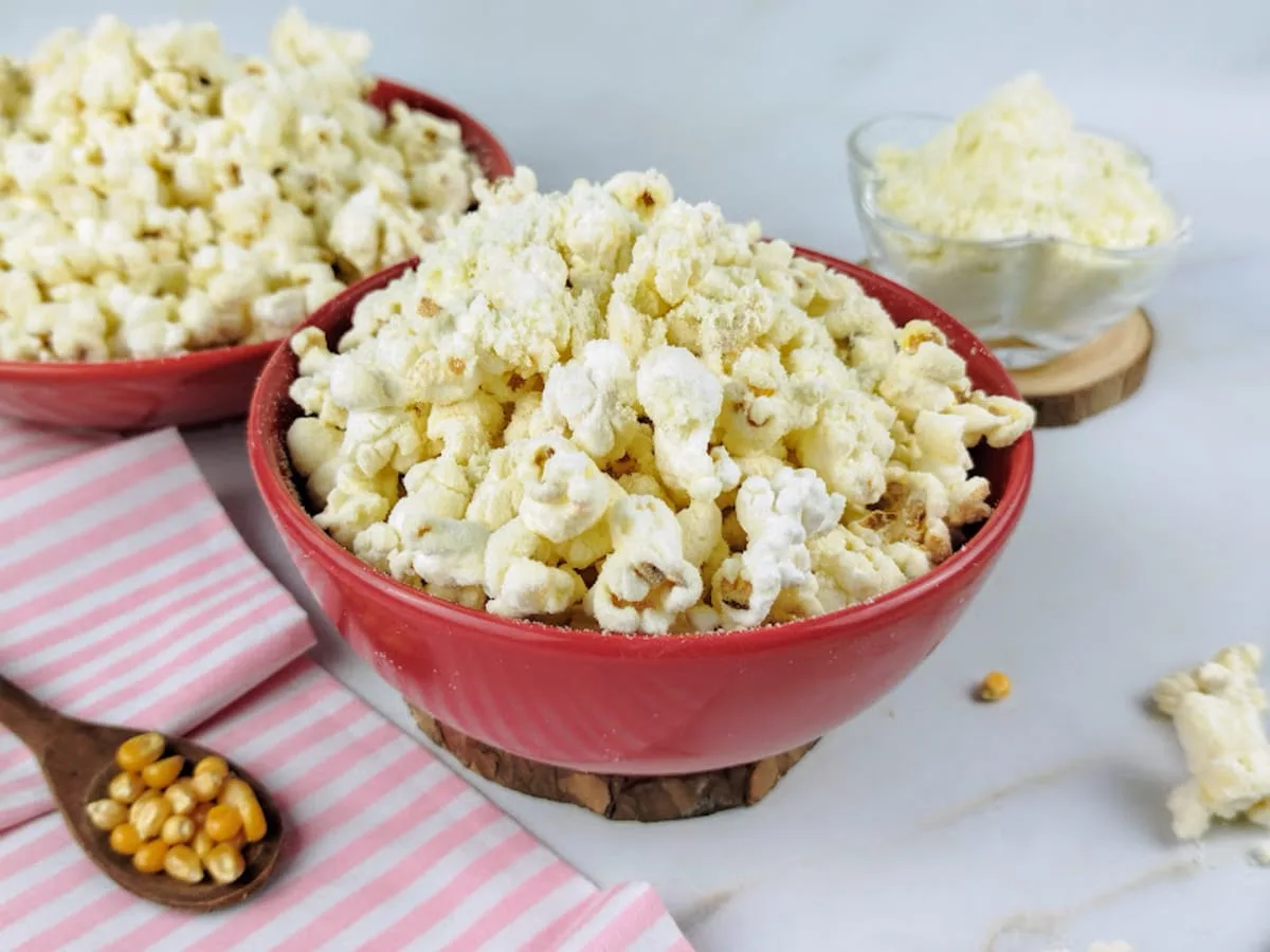 Pipoca de leite Ninho fácil e rápida