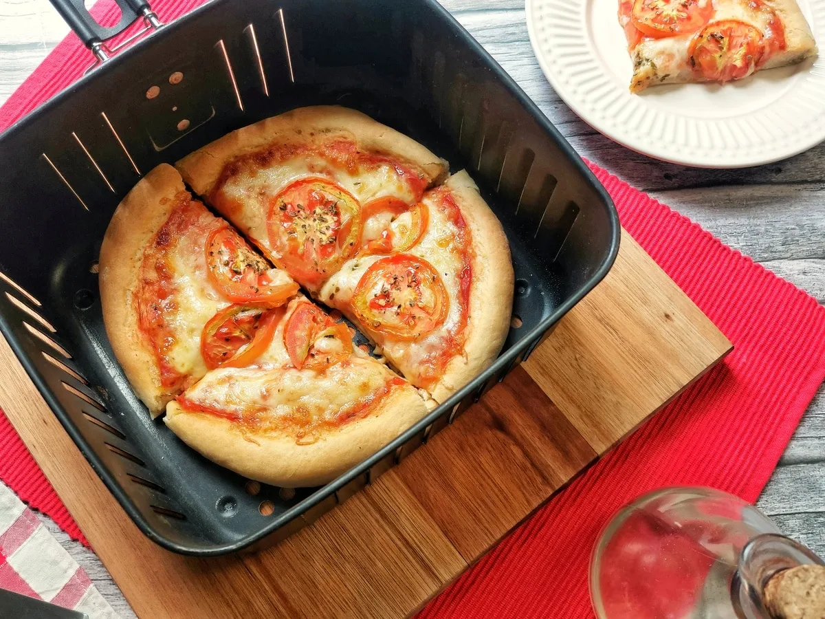Pizza na air fryer