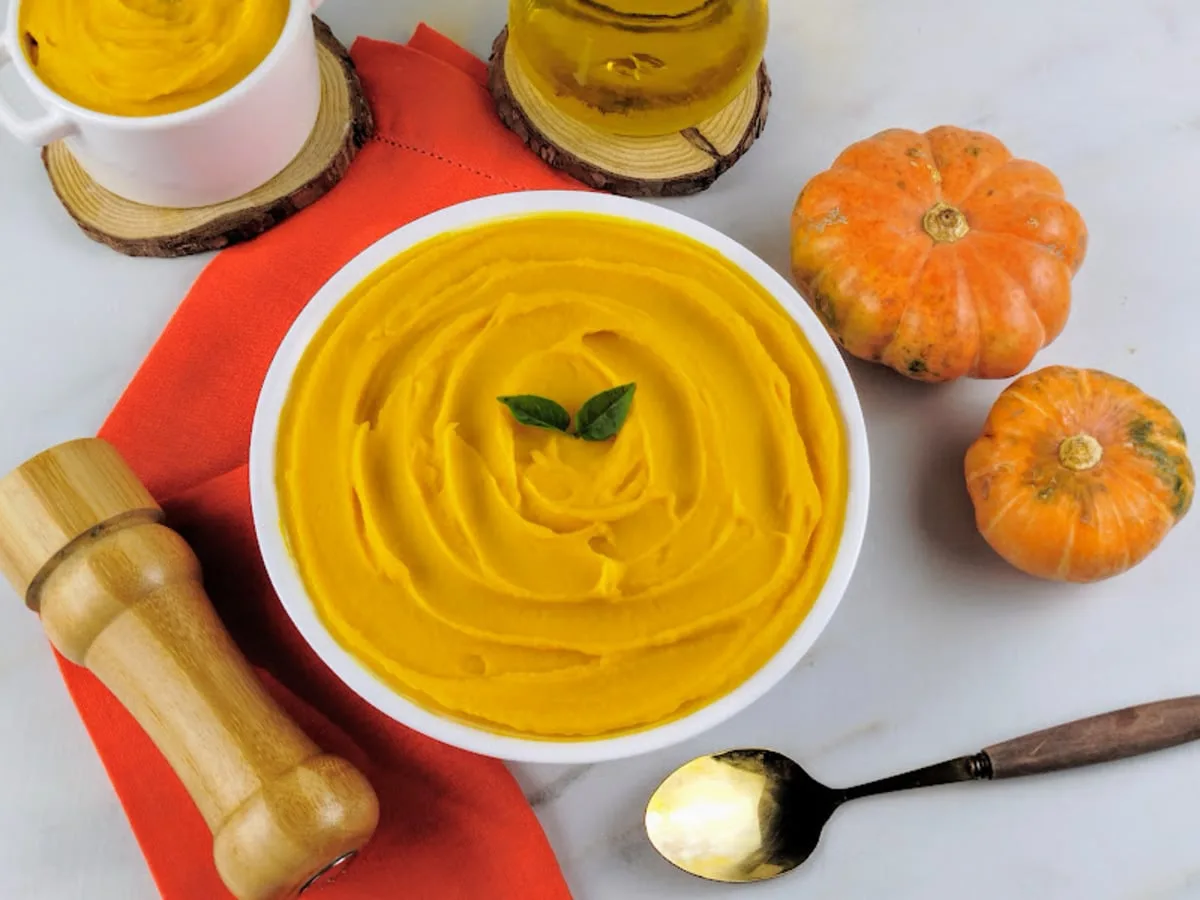 Purê de abóbora fácil e rápido