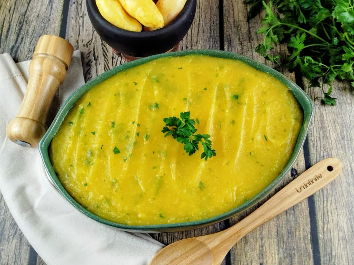 Purê de mandioquinha fit