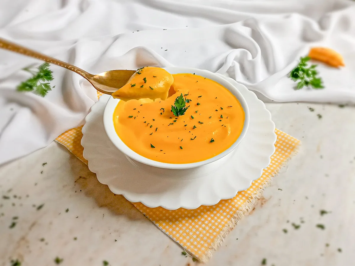 Purê de mandioquinha rápido