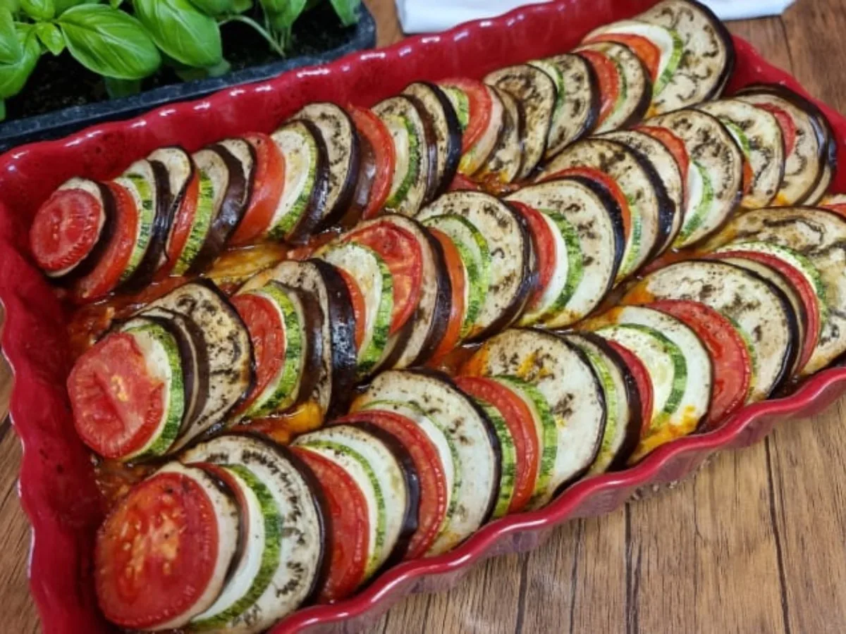 Ratatouille de forno simples