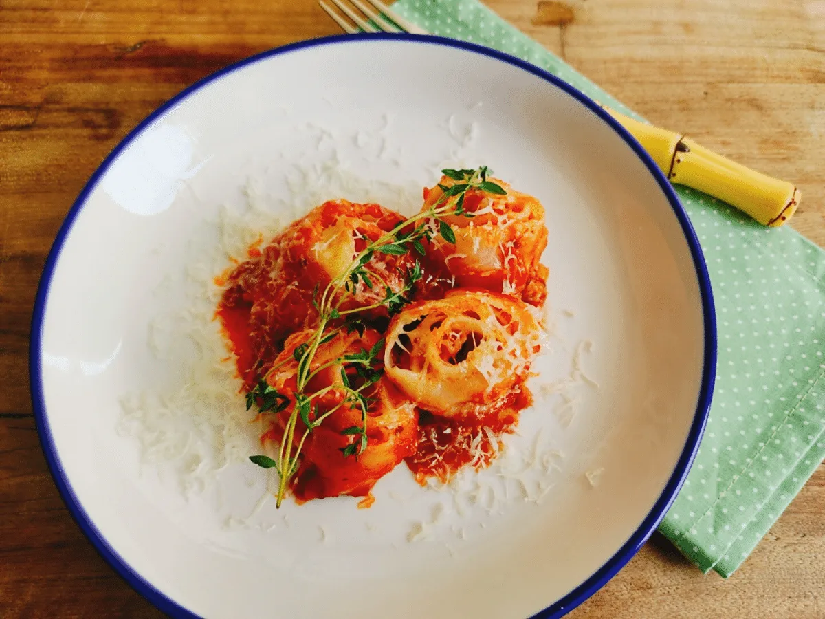 Rondelli de presunto e queijo fácil