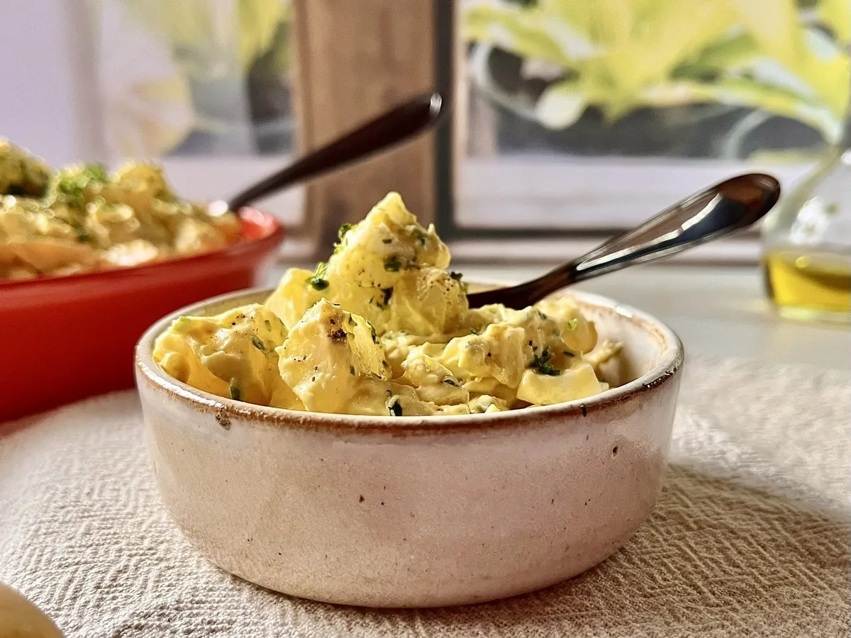 Salada de batata com maionese