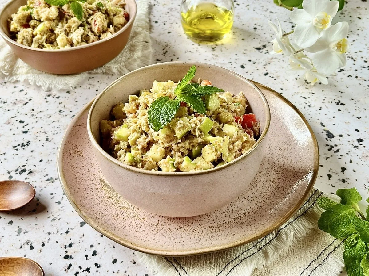 Salada marroquina tradicional