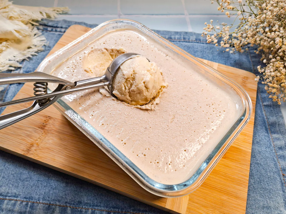 Sorvete de banana com 3 ingredientes