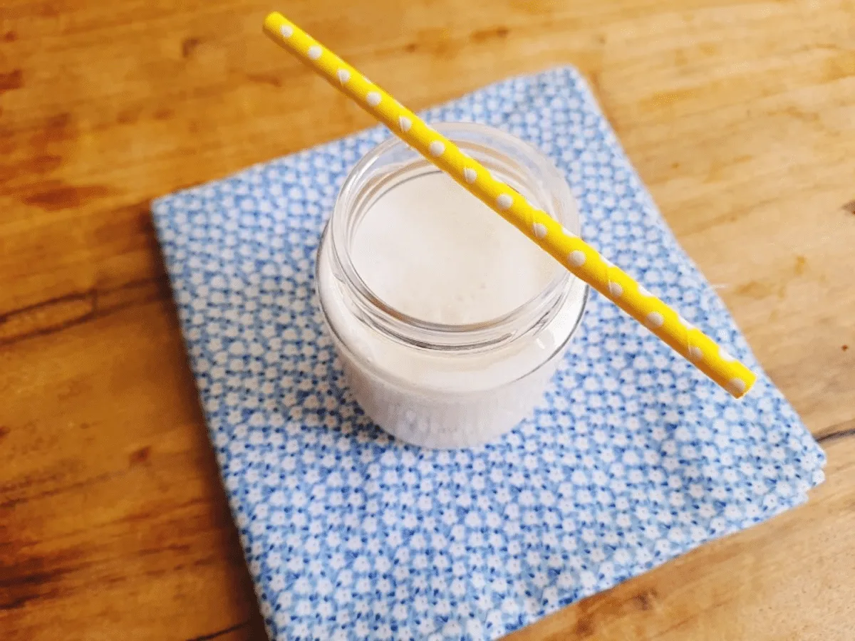 Suco de limão com coco