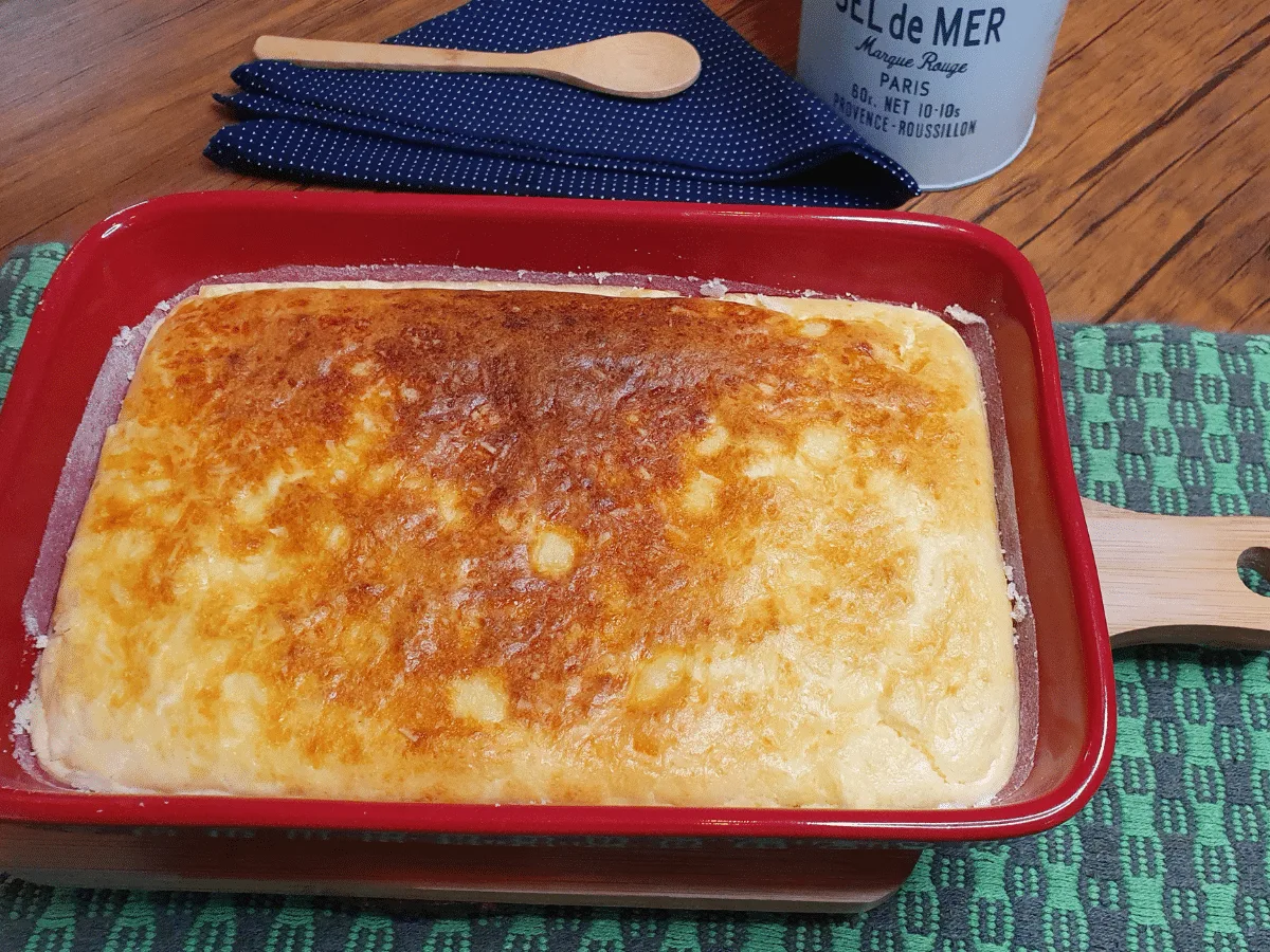 Suflê de queijo fácil