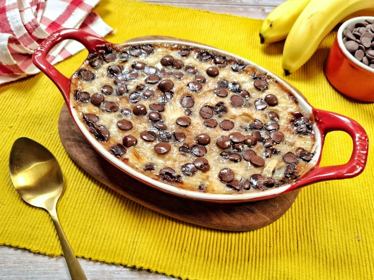 Torta de banana rápida