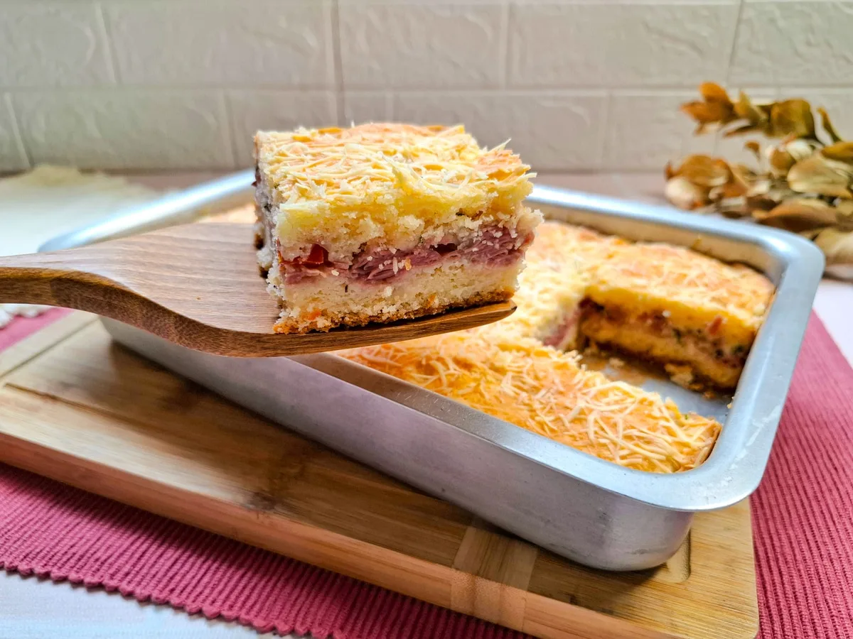 Torta de liquidificador sem glúten