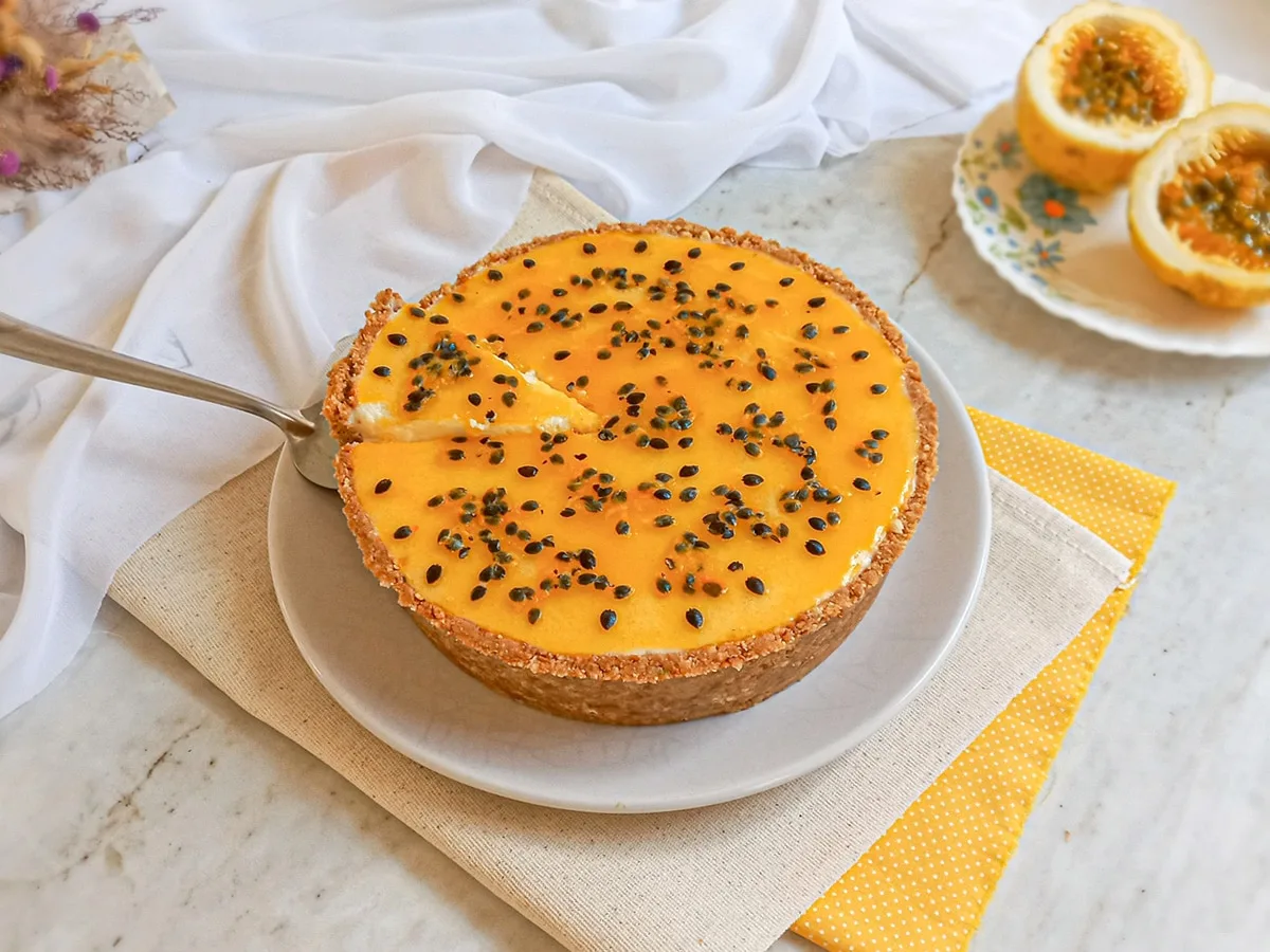 Torta de maracujá fácil