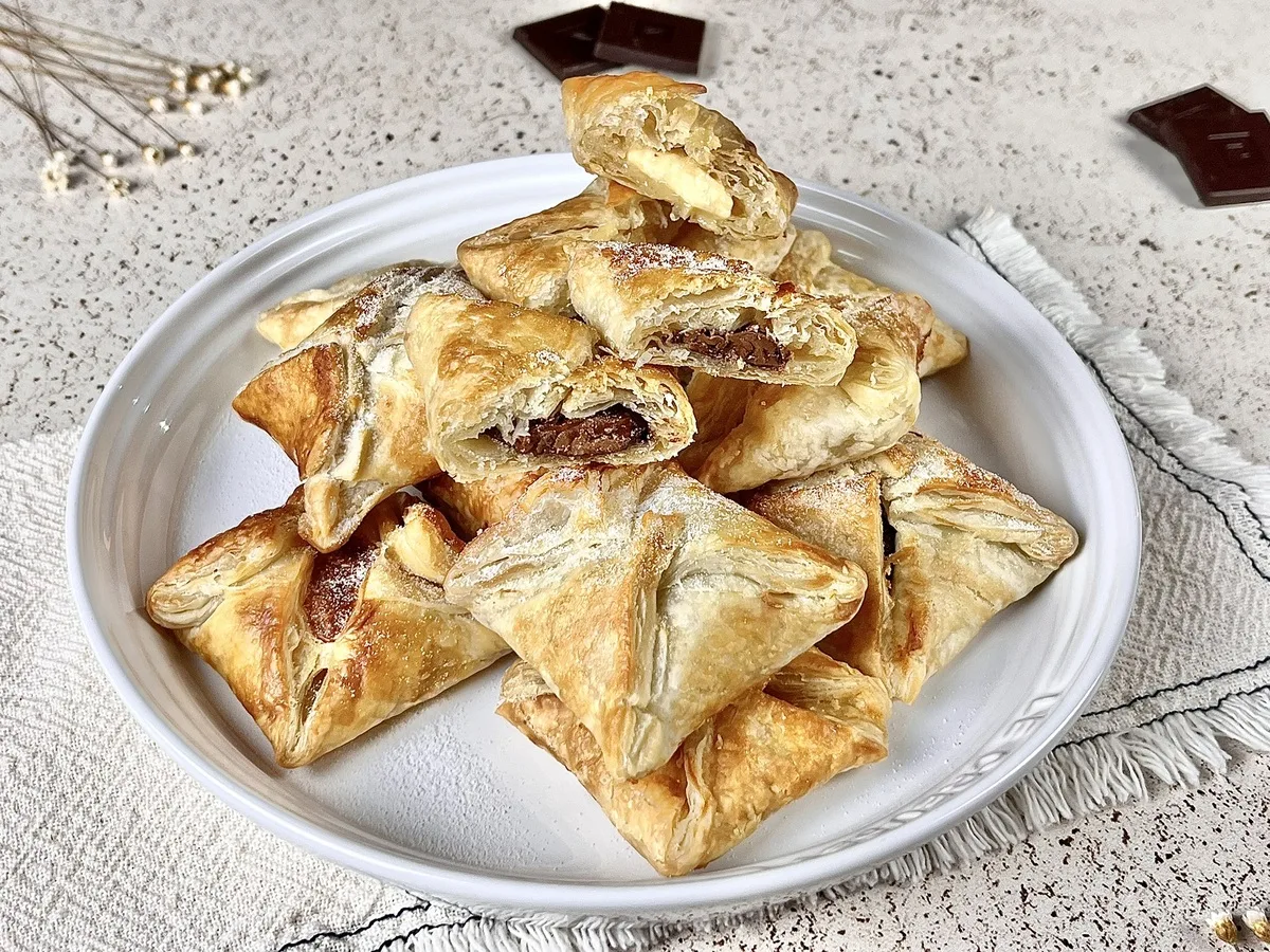 Trouxinha de chocolate na air fryer