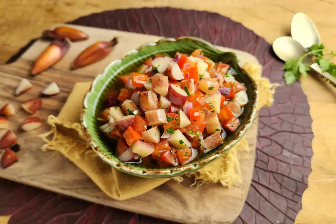 Vinagrete de pinhão