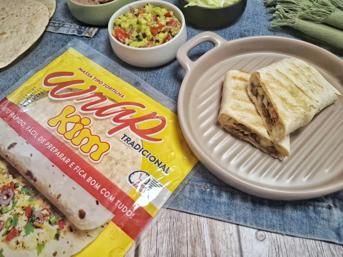 Wrap de carne