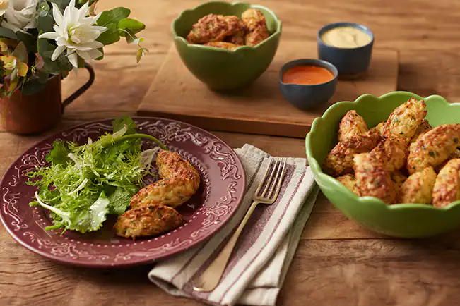 Bolinho de arroz na Air Fryer da Rita Lobo