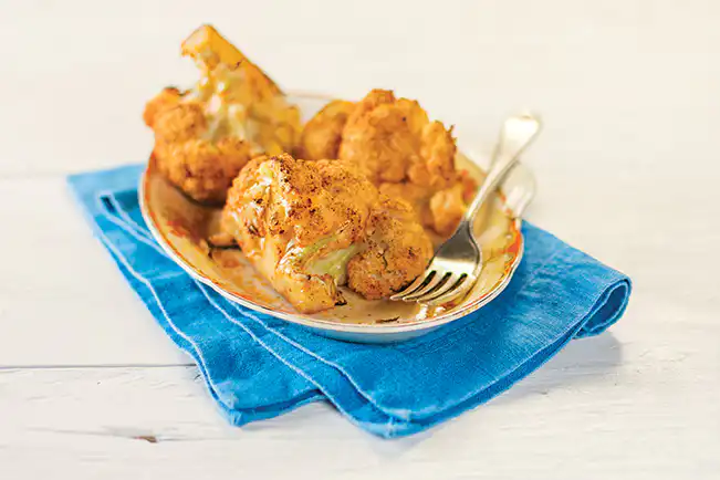 Couve-flor assada com páprica