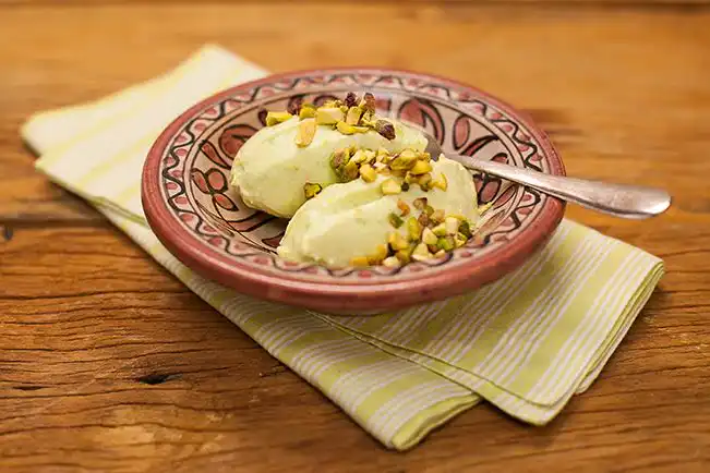 Creme de abacate congelado