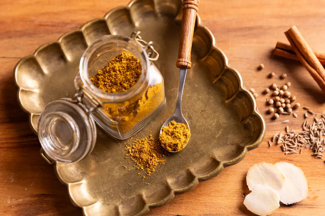 Curry em pó caseiro