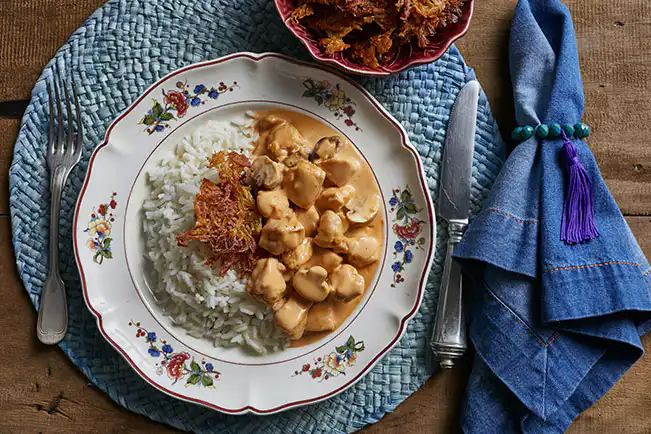 Estrogonofe de frango