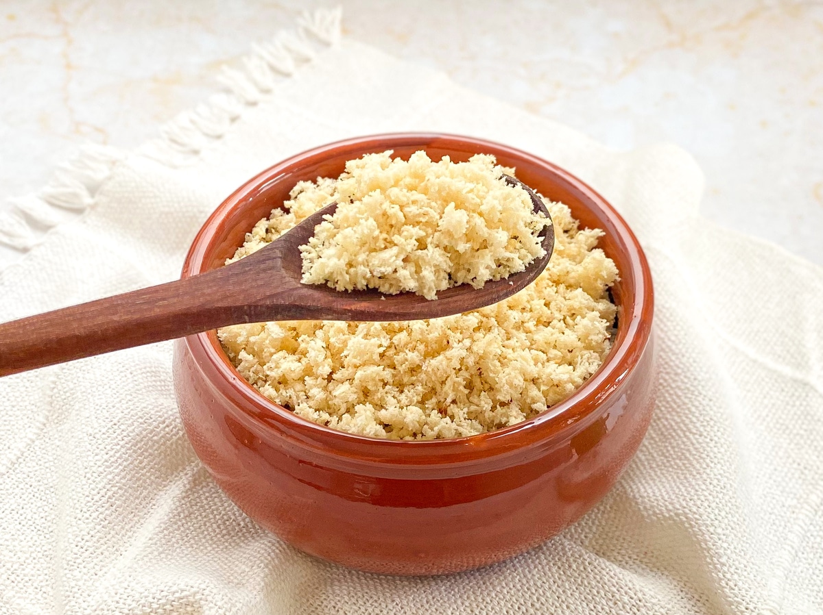 Farinha Panko caseira