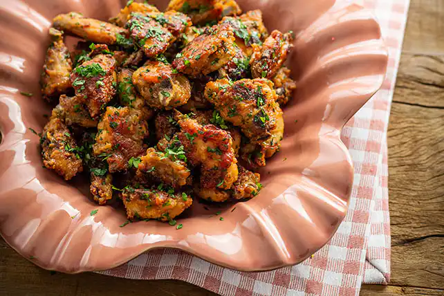 Frango à passarinho de forno