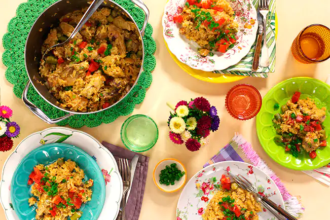 Galinhada em uma panela só