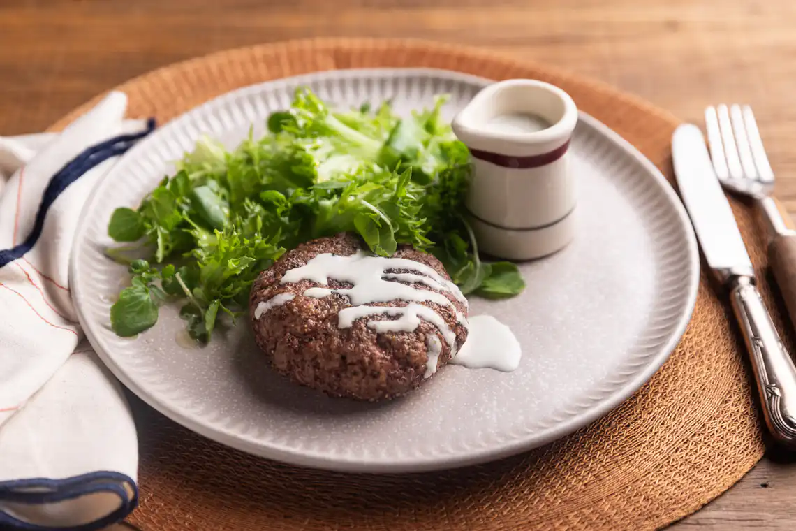 Hambúrguer na Air Fryer da Rita Lobo