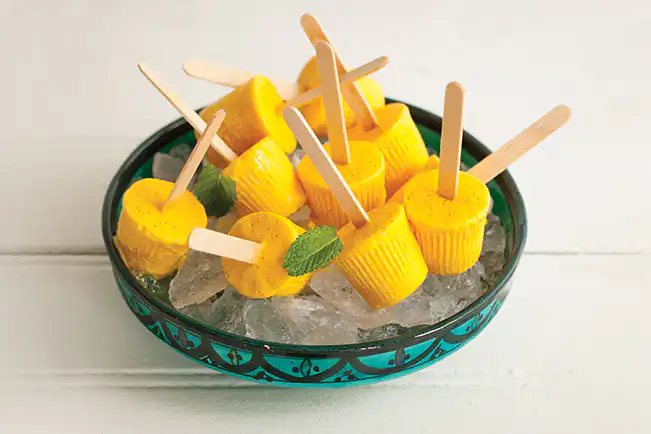 Kulfi de cenoura (sorvete indiano)