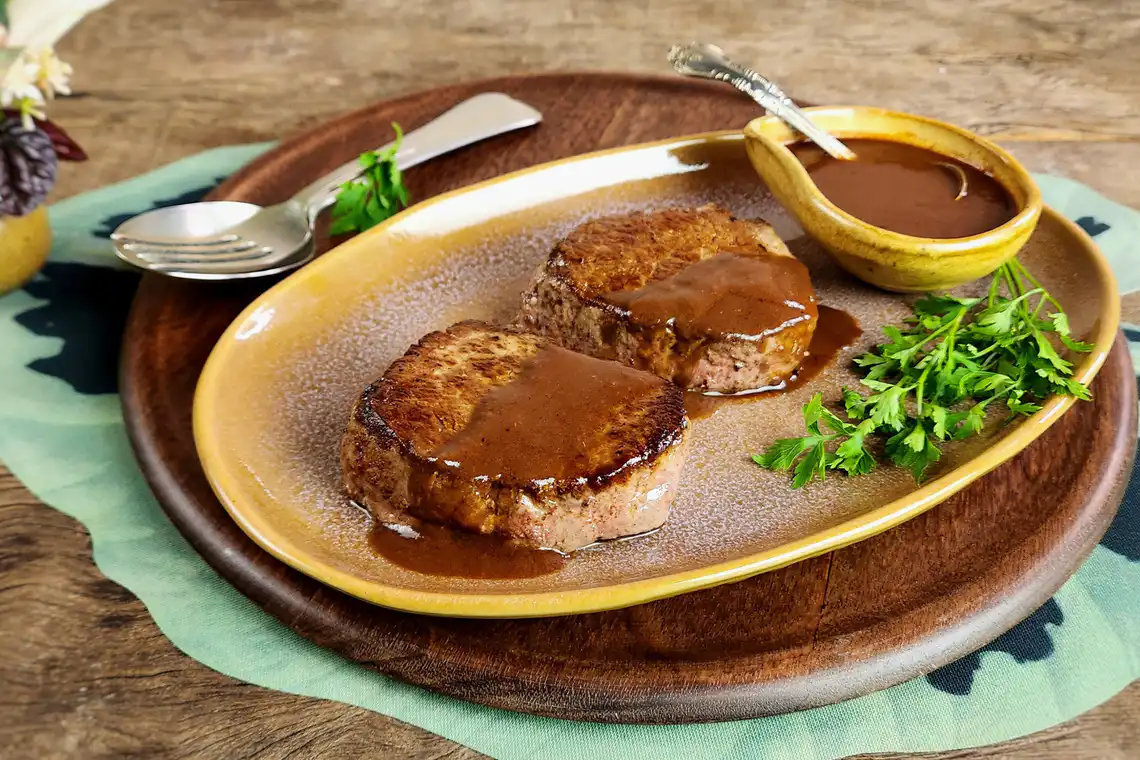 Medalhão ao molho madeira