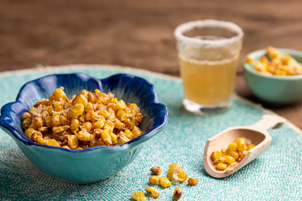 Milho crocante na Air Fryer da Rita Lobo