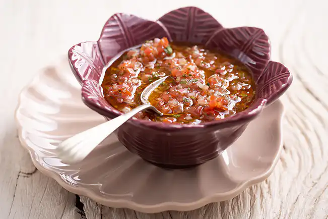 Molho vinagrete aperitivo