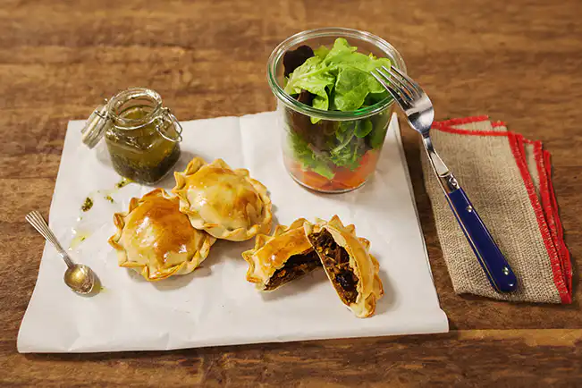 Pastel de carne assado