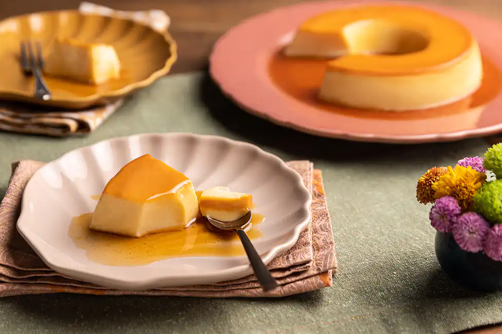 Pudim de leite na Air Fryer da Rita Lobo