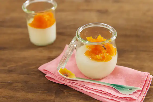 Pudim rápido de tapioca