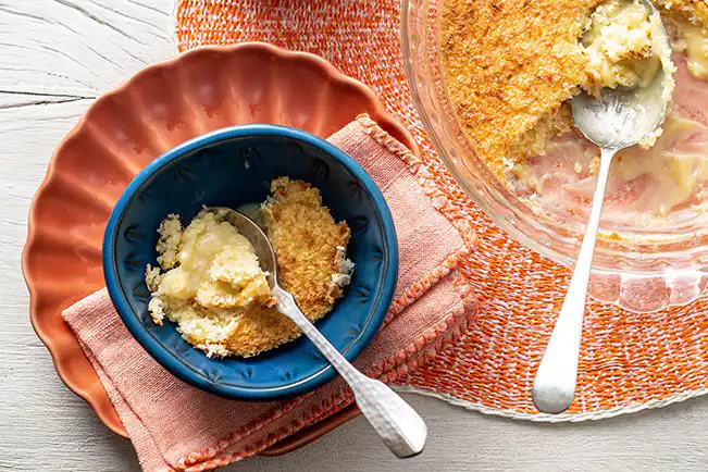 Queijadinha de colher