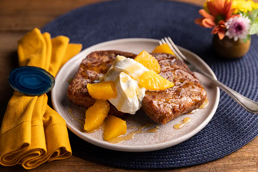 Rabanada de pão de fôrma integral (reaproveitamento)