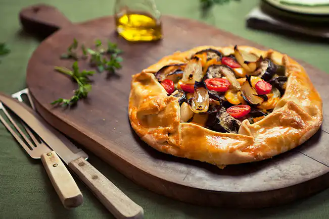Torta rústica ratatouille